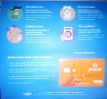 BTPN Jenius Debit Card